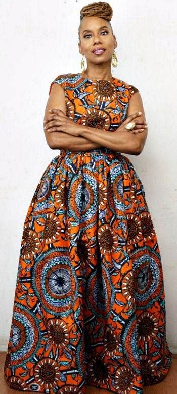 African Print Maxi Skirts Ready To Wear 2018 Styles 7