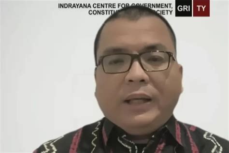 Denny Indrayana Soal Anwar Usman Yang Tolak Mundur Dari Mk Dia Tidak