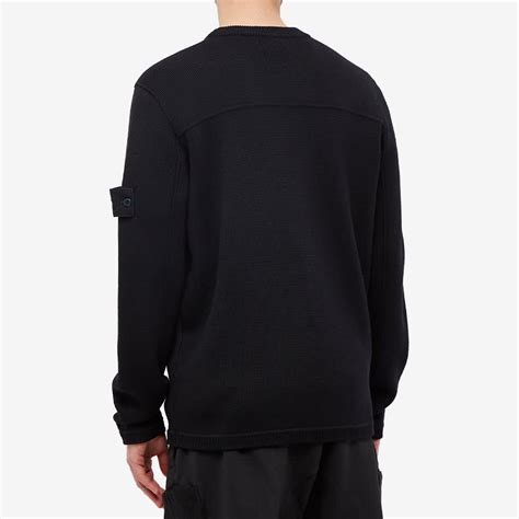 Stone Island Ghost Crew Knit Navy END HK