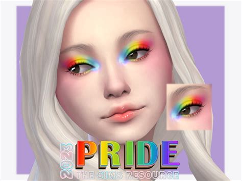 The Sims Resource Titanium Eyeshadow N10