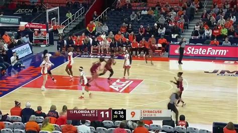 Florida State Vs Syracuse Condensed Game 2023 24 Acc Womens Basketball Video Dailymotion