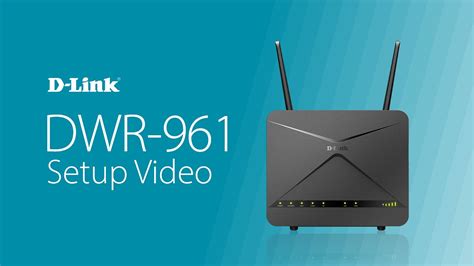 How To Set Up The D Link DWR 961 4G LTE AC1200 Wi Fi Mobile Router