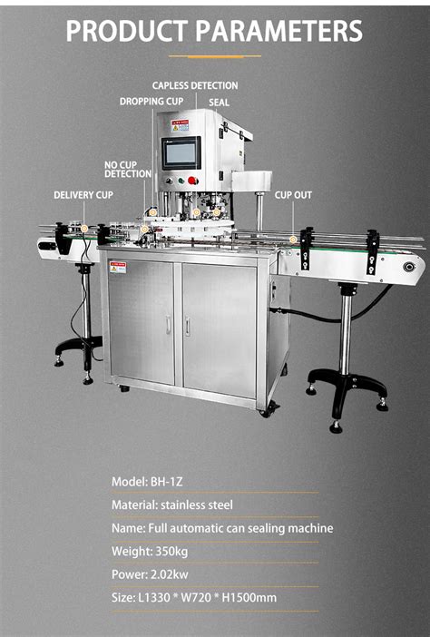 Automatic Solft Drink Beverage Soda Beer Tin Can Sealing Machine