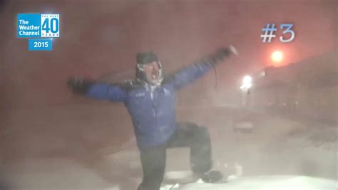 Twc40 Jim Cantore Loves Thundersnow Youtube