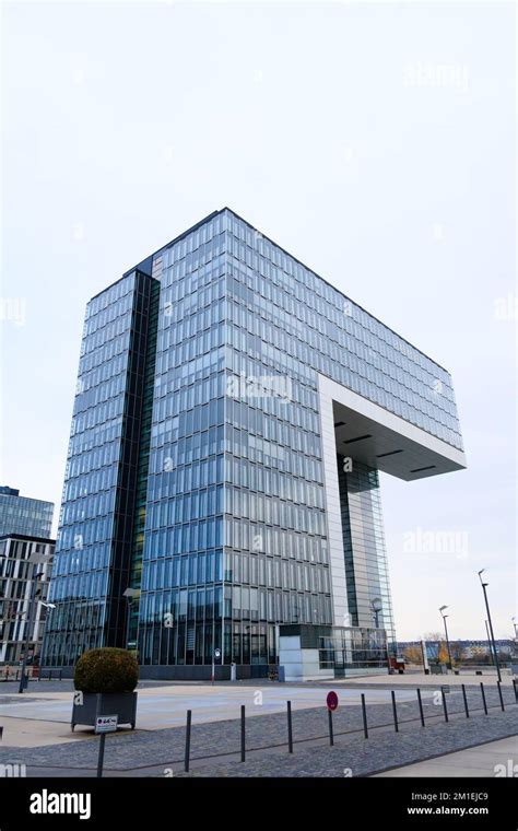 Kranhaus Sud One Of Three Kranhauser Office Block Buildings In The