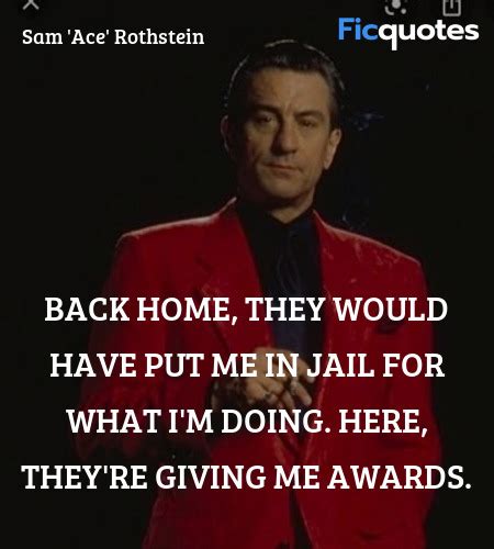 Sam 'Ace' Rothstein Quotes - Casino