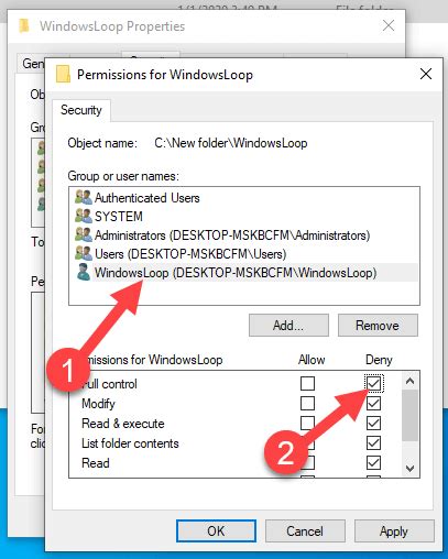 How To Restrict Other User Access To Folders In Windows 2020