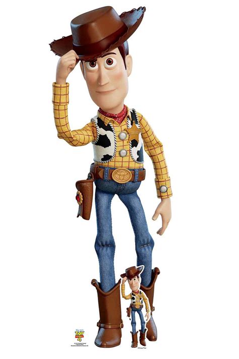 Woody Tipping Hat Official Disney Toy Story 4 Lifesize Cardboard Cutout