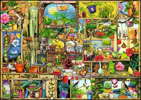 The Gardener S Cupboard Adult Puzzles Jigsaw Puzzles Products