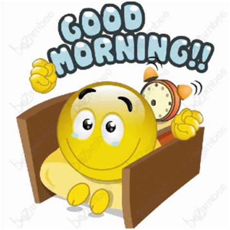 Good Morning Emoji Sticker – Good Morning Emoji Cute – Ищите GIF-файлы ...