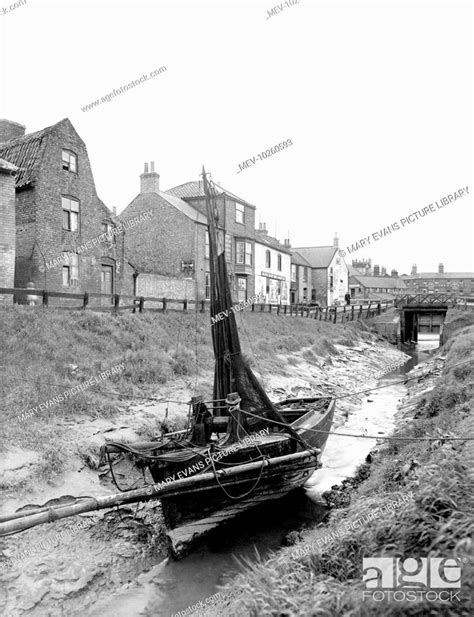 Wisbech, the Canal 1929, Stock Photo, Picture And Rights Managed Image ...