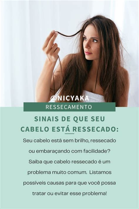 Ressecamento Do Cabelo Entenda As Causas E Como Evitar O