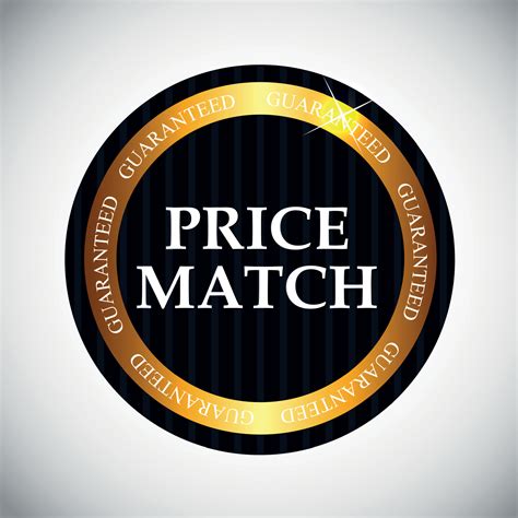 Price Match Label Vector Illustration 8284194 Vector Art at Vecteezy