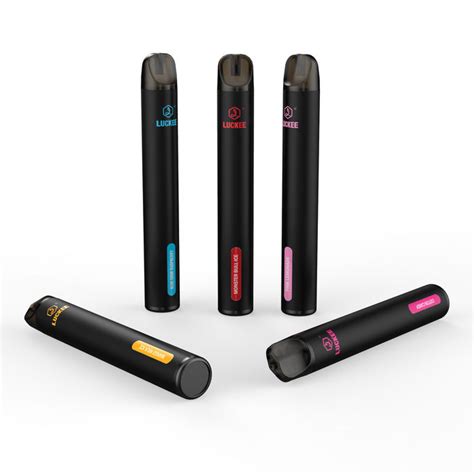 600 Puffs Disposable Vape Pen With Tpd Certification 2ml E Liquid 2 Nicotine Oem Odm