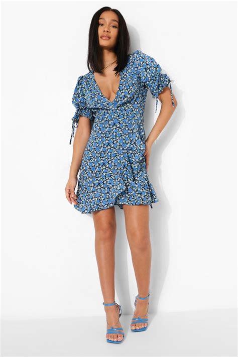 Tea Dresses Pretty Tea Length Dresses Boohoo Uk