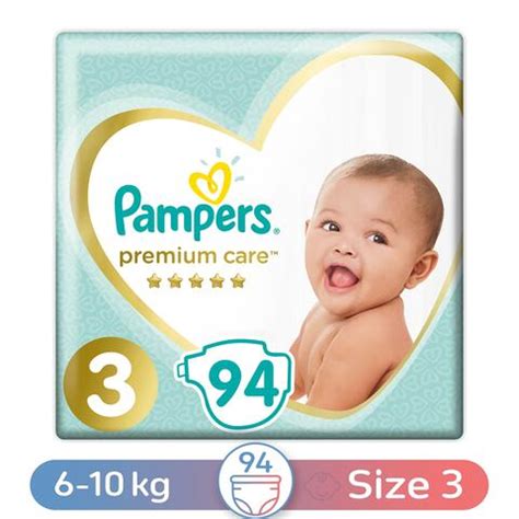 Pampers Premium Care Diapers 3 Midi 6 10 Kg 94 Diapers Price In