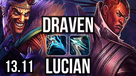 Draven Thresh Vs Lucian Milio Adc Games Kr