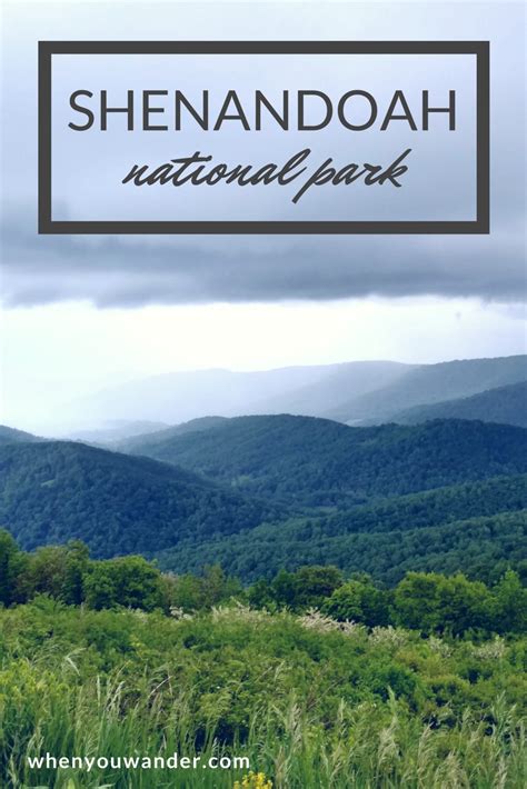 Mystery and History at Shenandoah National Park | When You Wander