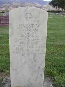 Ernest William Larson 1889 1945 Mémorial Find a Grave