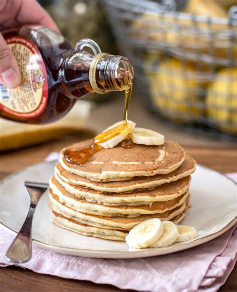 Recette pancakes 3 ingrédients banane farine lait sans oeuf