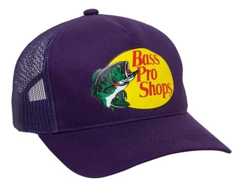 Gorra Bass Pro Shops Ajustable Morado Original Y Nueva Cuotas sin interés