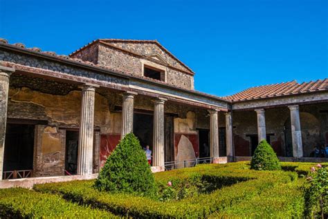 Peristyle Garden House Of The Vettii