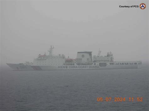 galaw ng monster ship ng china matagumpay nasubaybayan ng pcg gamit
