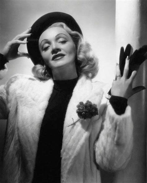 And So It Goes • Wehadfacesthen Marlene Dietrich 1940 Hollywood