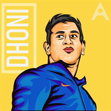 MS DHoni orThala Dhoni by _Aravindd_ on Dribbble