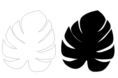 Monstera Leaf Svg Graphic By Ap · Creative Fabrica