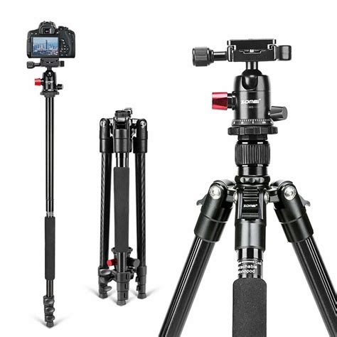 Zomei M6 Aluminum Folding Portable Tripod For Dslr Cameras Alinelk