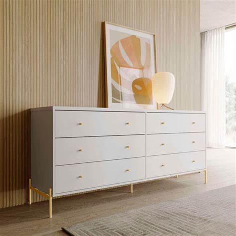 Mercer41 Giefer 6 Drawer Dresser Reviews Wayfair