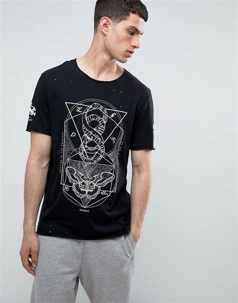 Pin En Men S T Shirts Printed T Shirt Asos