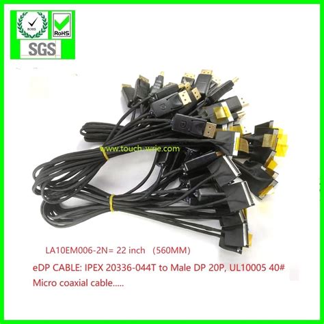 LA10EM006 2N EDP CABLE SGC CABLE IPEX 20336 044T To DP 20PIN UL10005