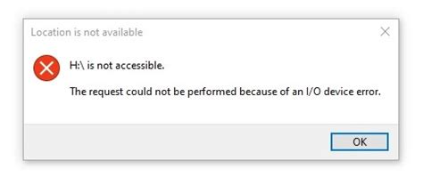 How To Fix I O Device Error - Memberfeeling16