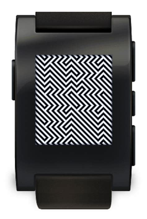 Op Art Pebble watch faces | Op-Art.co.uk