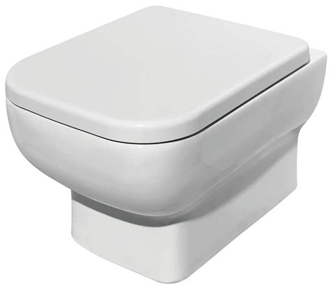 Acrelane Timber Aveiro Rimless Wall Hung Pan Soft Close Seat