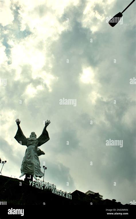 A Giant Statue Known As Jesus Blessing Monument A Popular Landmark