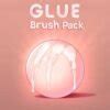 Free Glue Brush Pack For Procreate Librium