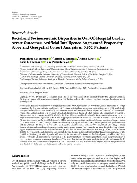 Pdf Racial And Socioeconomic Disparities In Out Of Hospital Cardiac