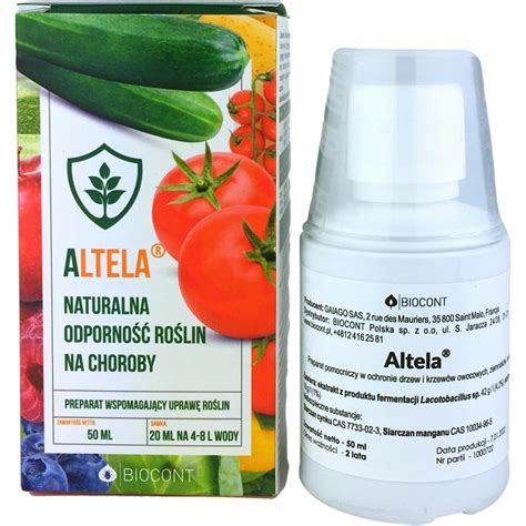 ALTELA 50ML NATURALNY ŚRODEK NA CHOROBY GRZYBOWE 12268 Cena Opinie