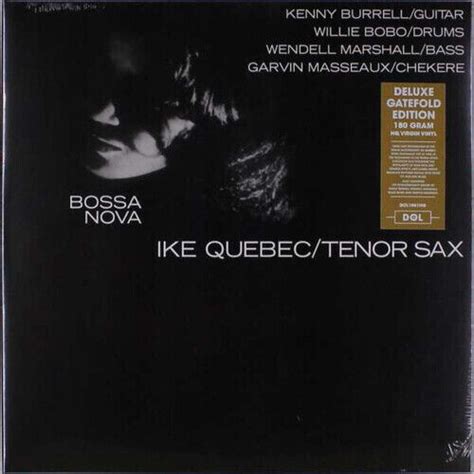 Ike Quebec BOSSA NOVA SOUL SAMBA 180g GATEFOLD New Sealed Black Vinyl