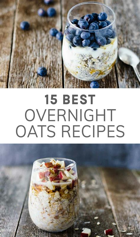 15 Best Healthy Overnight Oats Recipes Jar Of Lemons