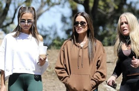 Kim Richards Spotted Filming Rhobh With Sister Kyle And Dorit Kemsley