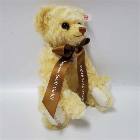 Yahoo オークション 1円スタート Meissen Steiff 675591 Rose Teddyb