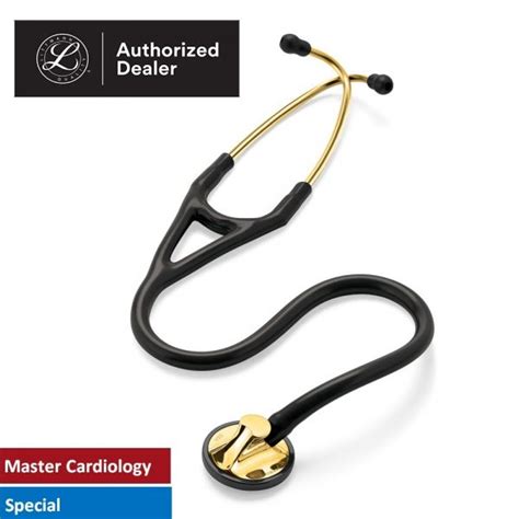 3m Littmann Master Cardiology Stethoscope Brass Finish Chestpiece