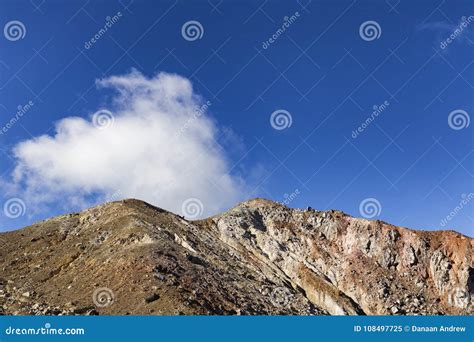 Seismometer At Mount Vesuvius Naples Italy Stock Image