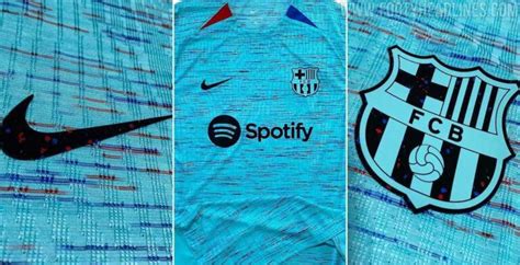 Neues Ausweichtrikot Des FC Barcelona Geleakt