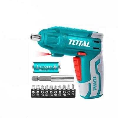 Total Lithium Ion Cordless Screwdriver 4V TSDLI0401 Leaders Center