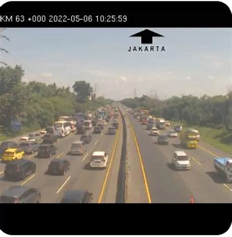 Info Arus Balik Lebaran 2022 Terjadi Kecelakaan Di Tol Jakarta